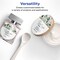 Avery Glossy White Round Labels with Sure Feed, 2.5" Diameter